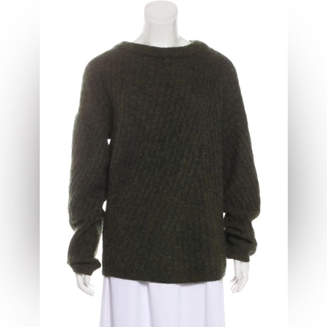 Acne Studios Vidris Mohair Sweater Green Small