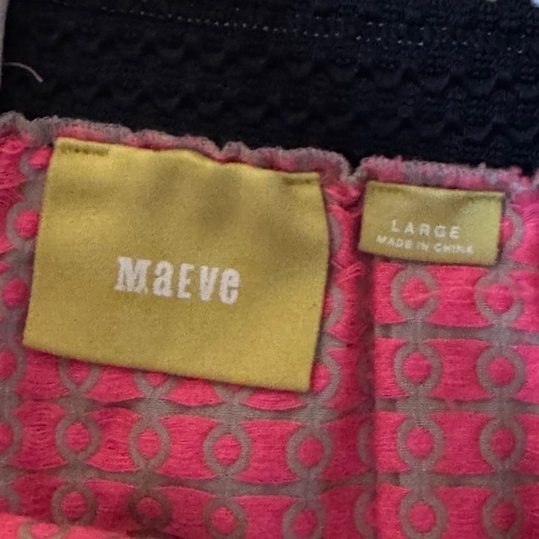 Maeve Pink Patterned Mini Skirt