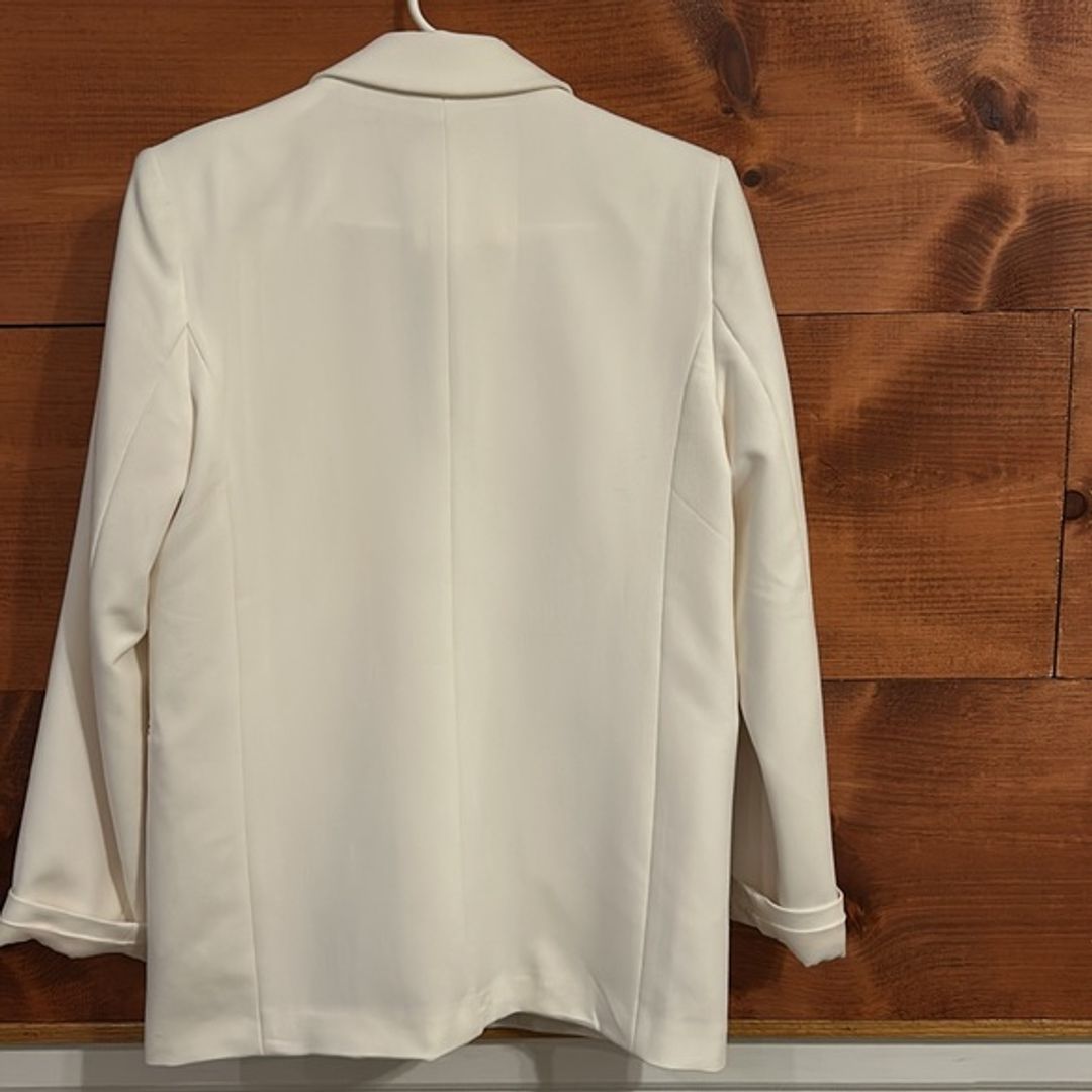 Abercrombie & Fitch White Blazer