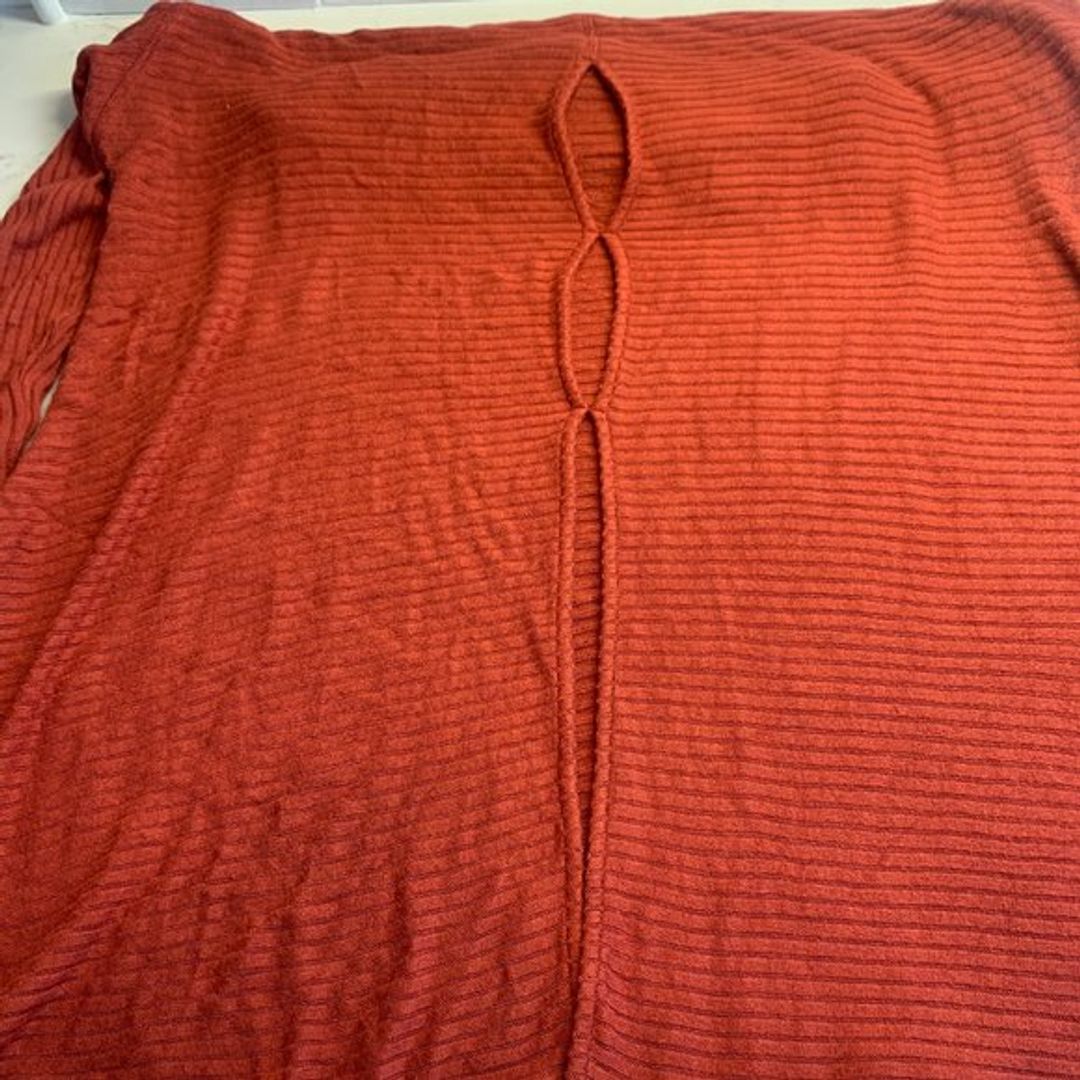 Free People Lover Rib Split Back Pullover