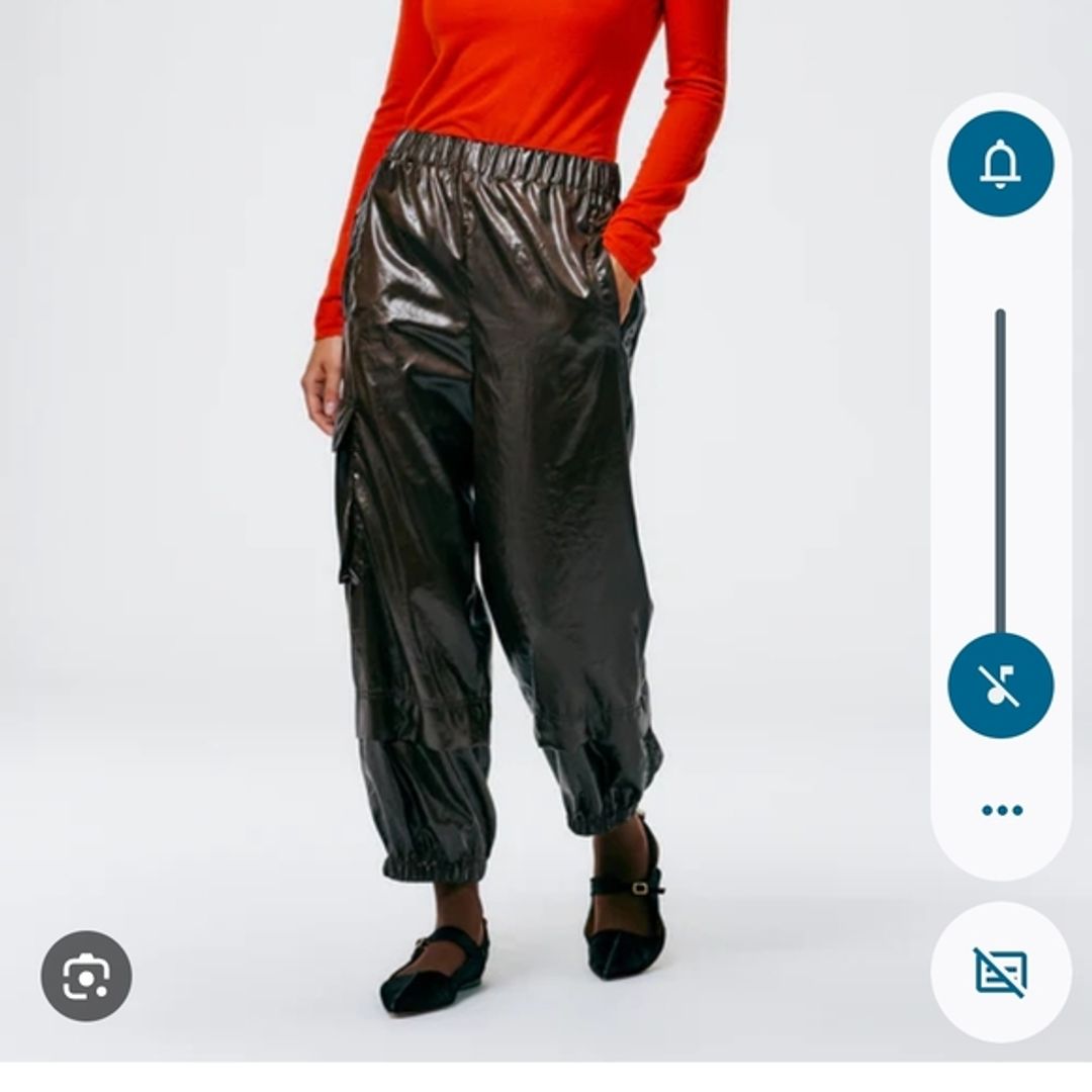 Tibi Gleam Wilt Pull On Jogger