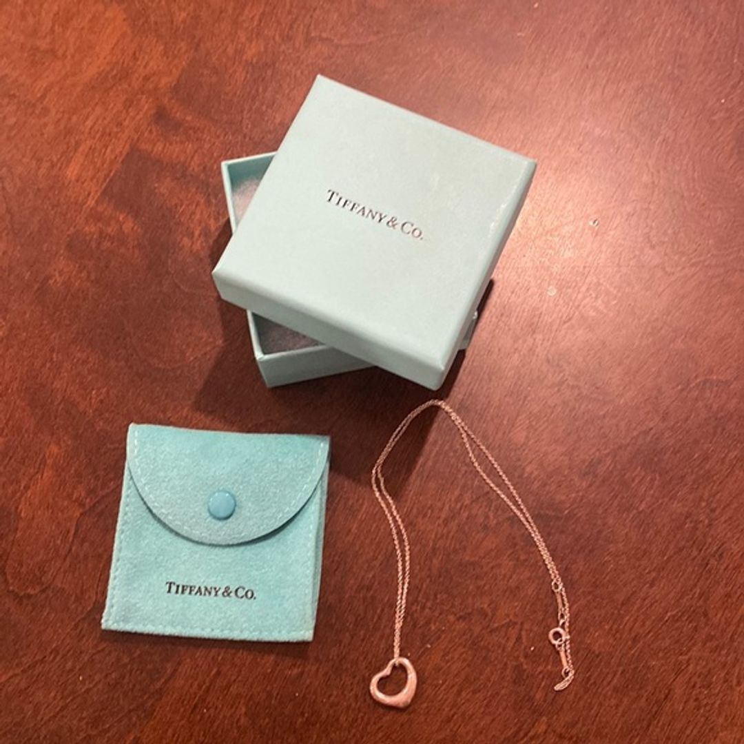 Tiffany & Co. Floating Heart Necklace