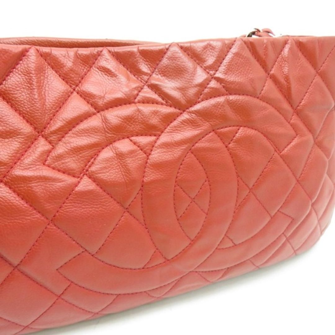 Chanel Red Caviar Jumbo 3 Way Bag