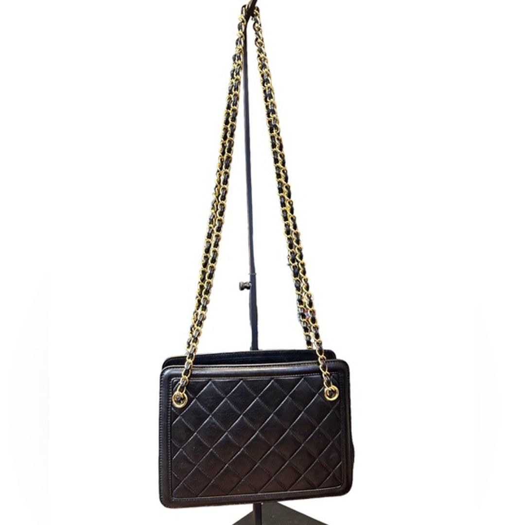 Vintage 80s Lamb Lambskin Mini GST Crossbody Bag