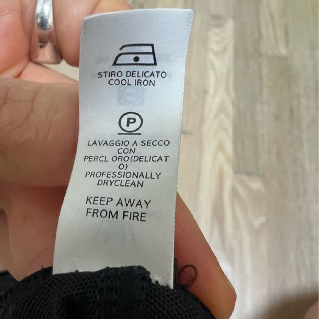 La Perla Vintage Malizia Black Mesh Nylon Lace Bodysuit