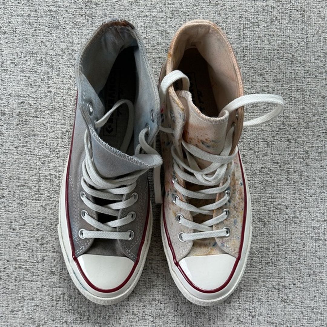 Unique Riverside Tool & Dye Converse Chuck 70 Mismatched High-Tops