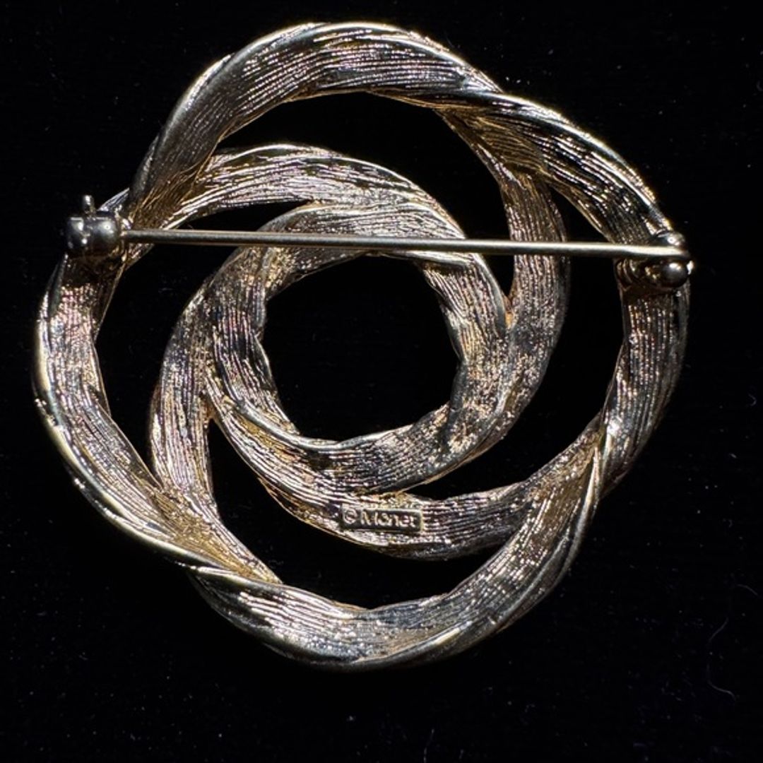 Monet VTG Gold-Tone Brooch