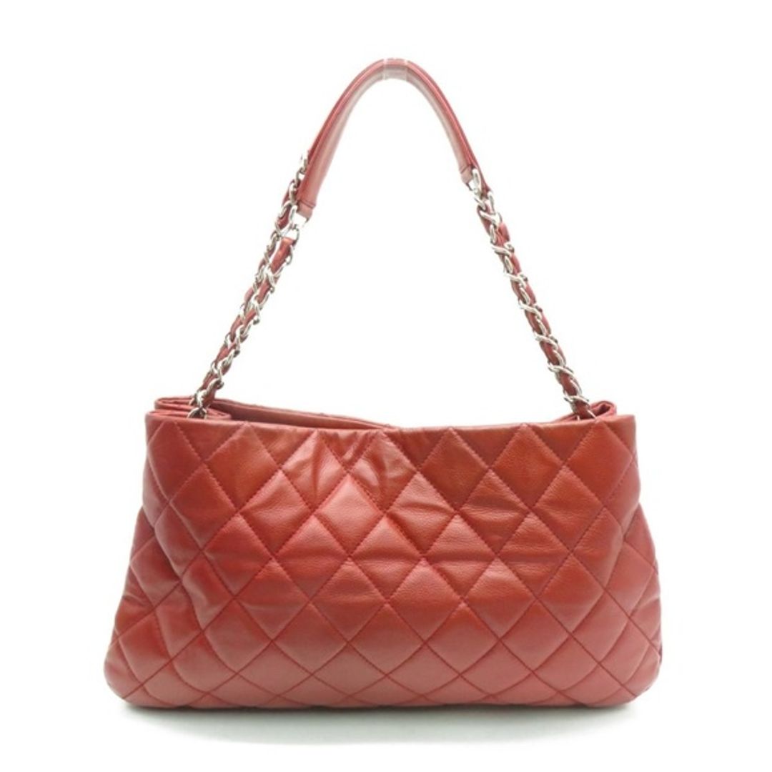 Chanel Red Caviar Jumbo 3 Way Bag