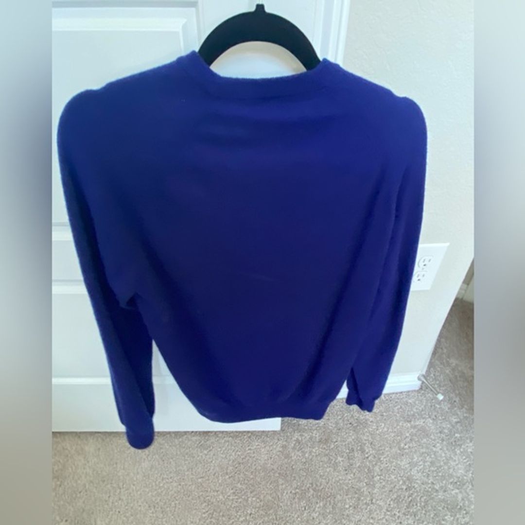 JCreW Blue Wool Sweater