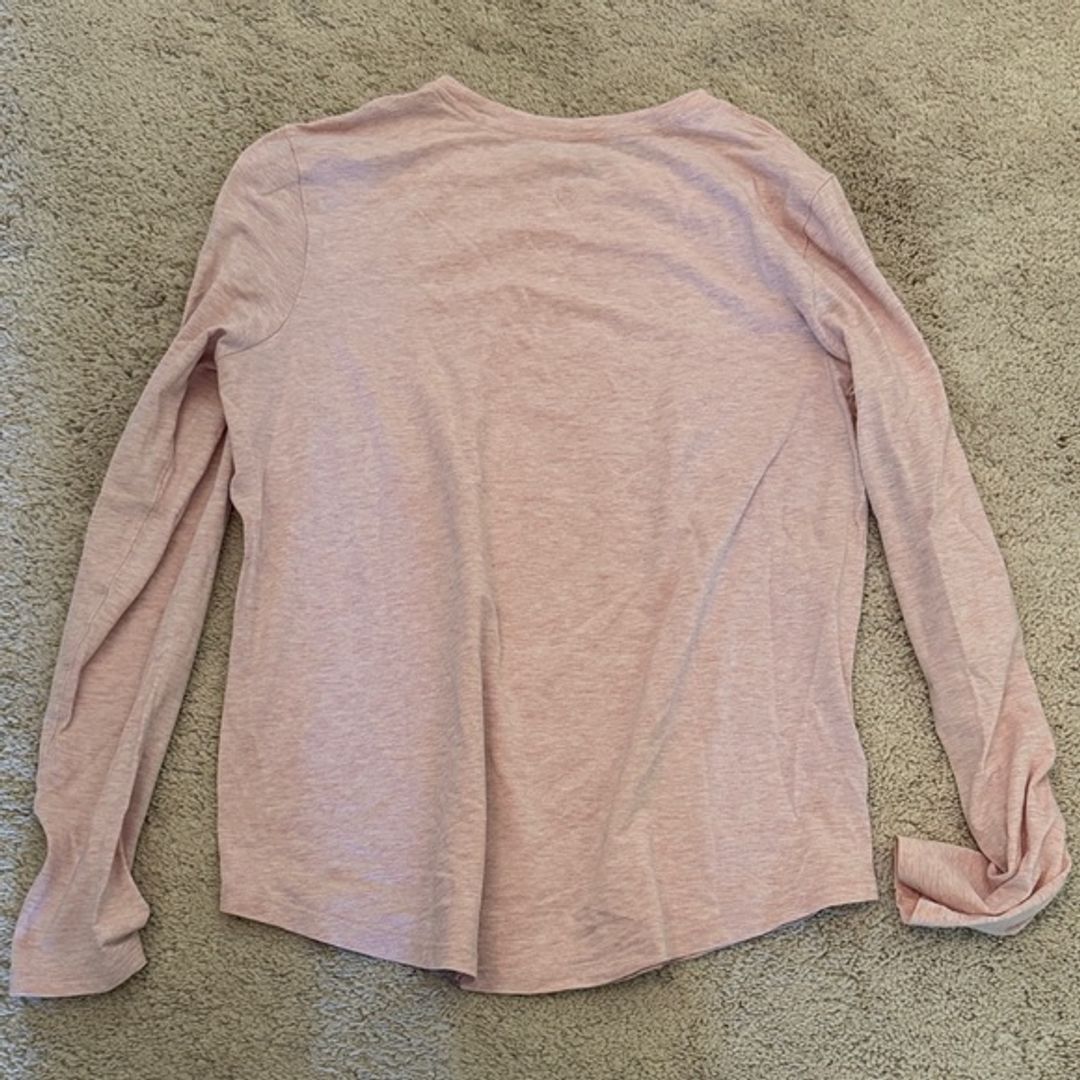 Lululemon Light Pink Long Sleeve Top