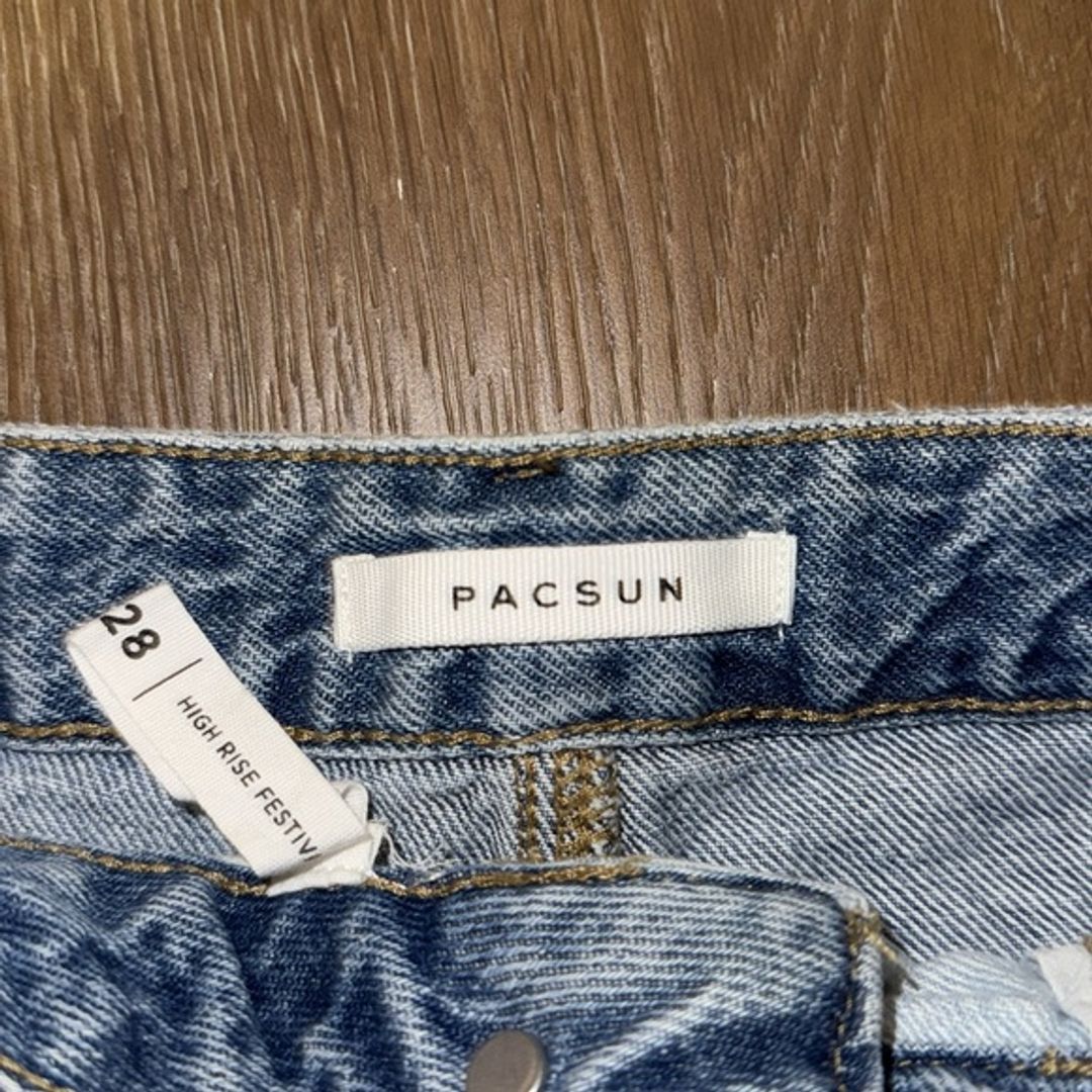 Pacsun Denim Two-Tone Women's Shorts at $45