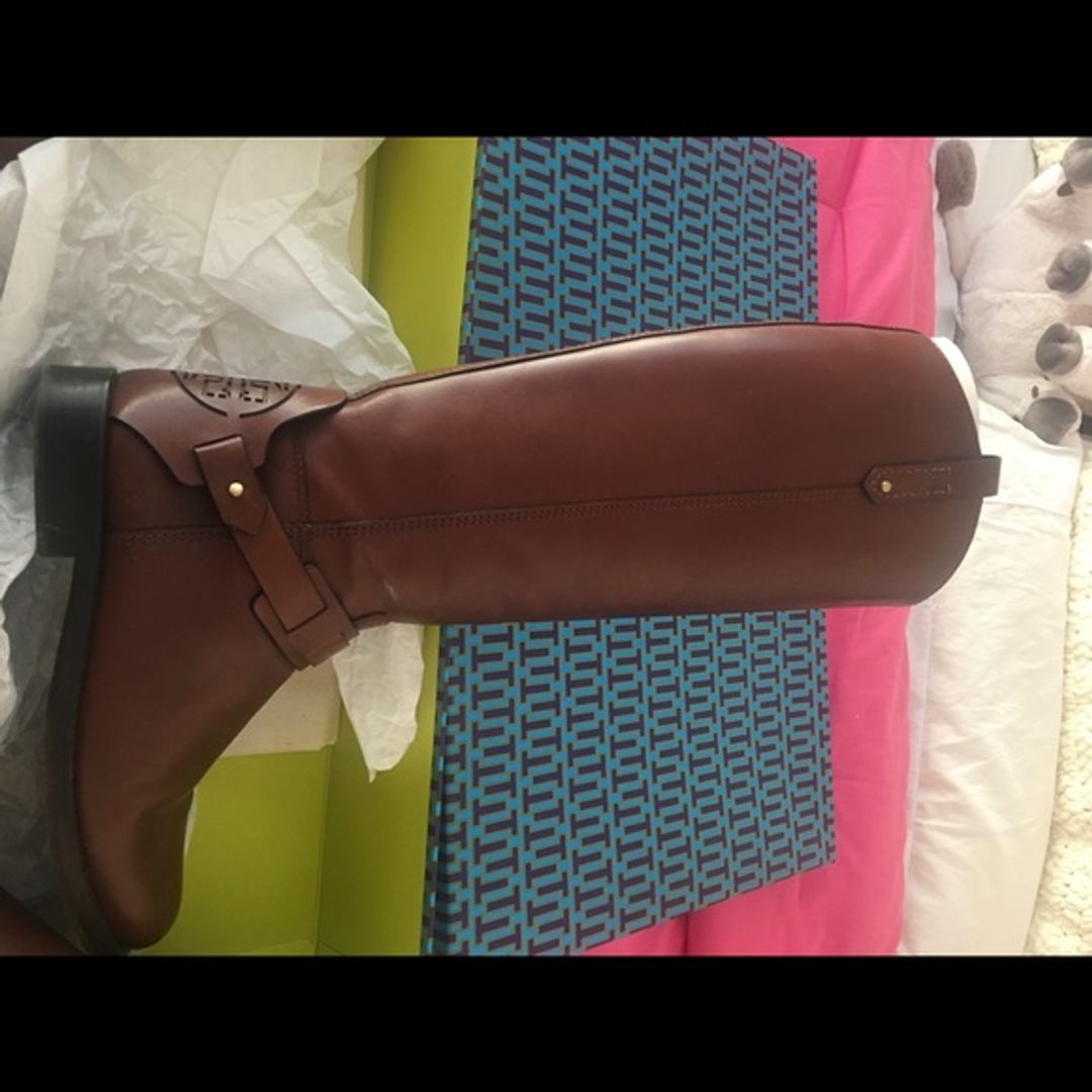 Tory Burch Derby Riding Boots