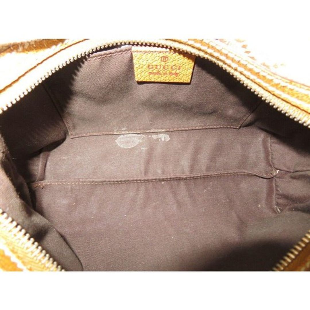 Gucci Handbag Tote Purse Guccissima GG Logo Bag with Dust Bag and Authentication