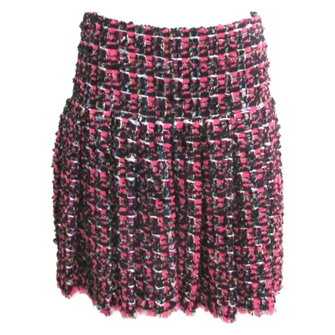 Vintage Pink Tweed Skirt