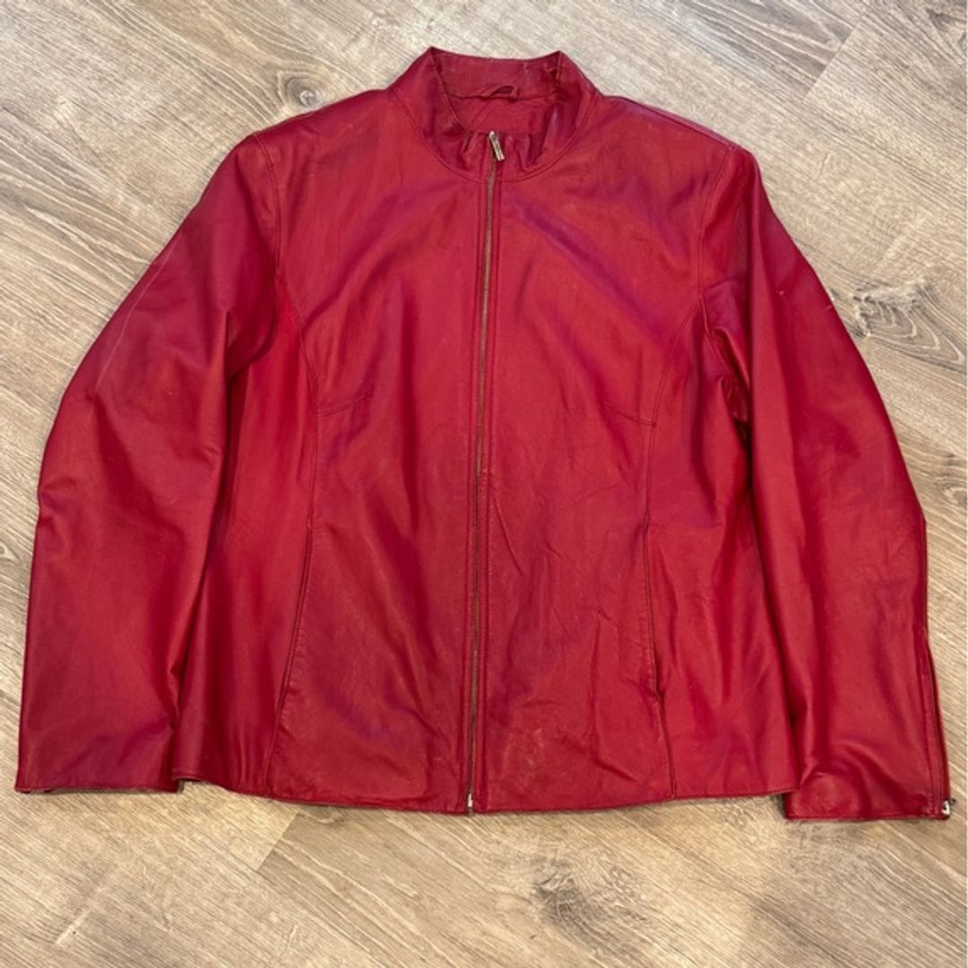 Wilson’s Vintage Red Leather Jacket