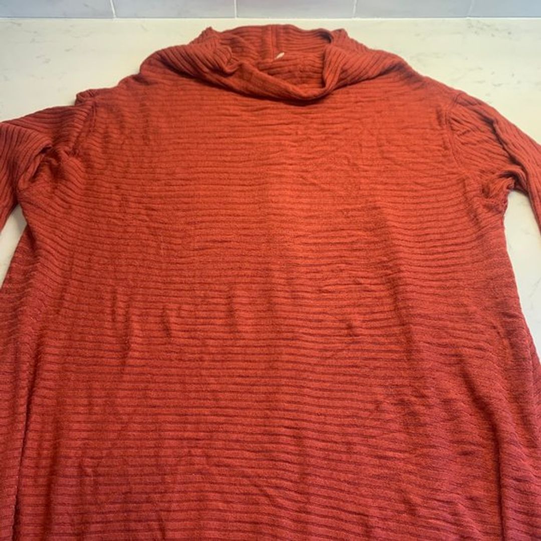 Free People Lover Rib Split Back Pullover