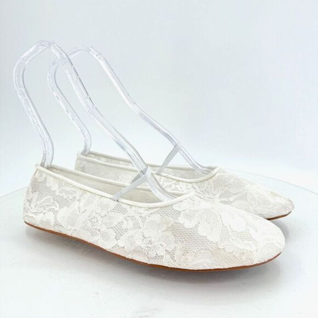 Swan Lake Lace Mary Jane Flats