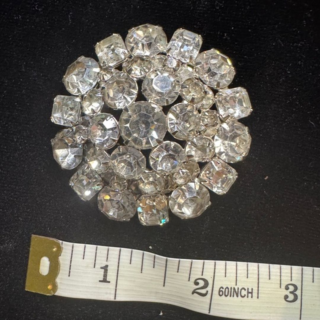 Vintage Rhinestone Brooch