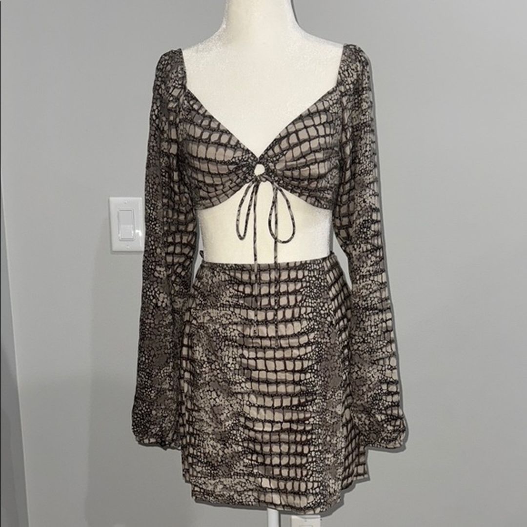 Motel Rocks Snakeskin Print Set