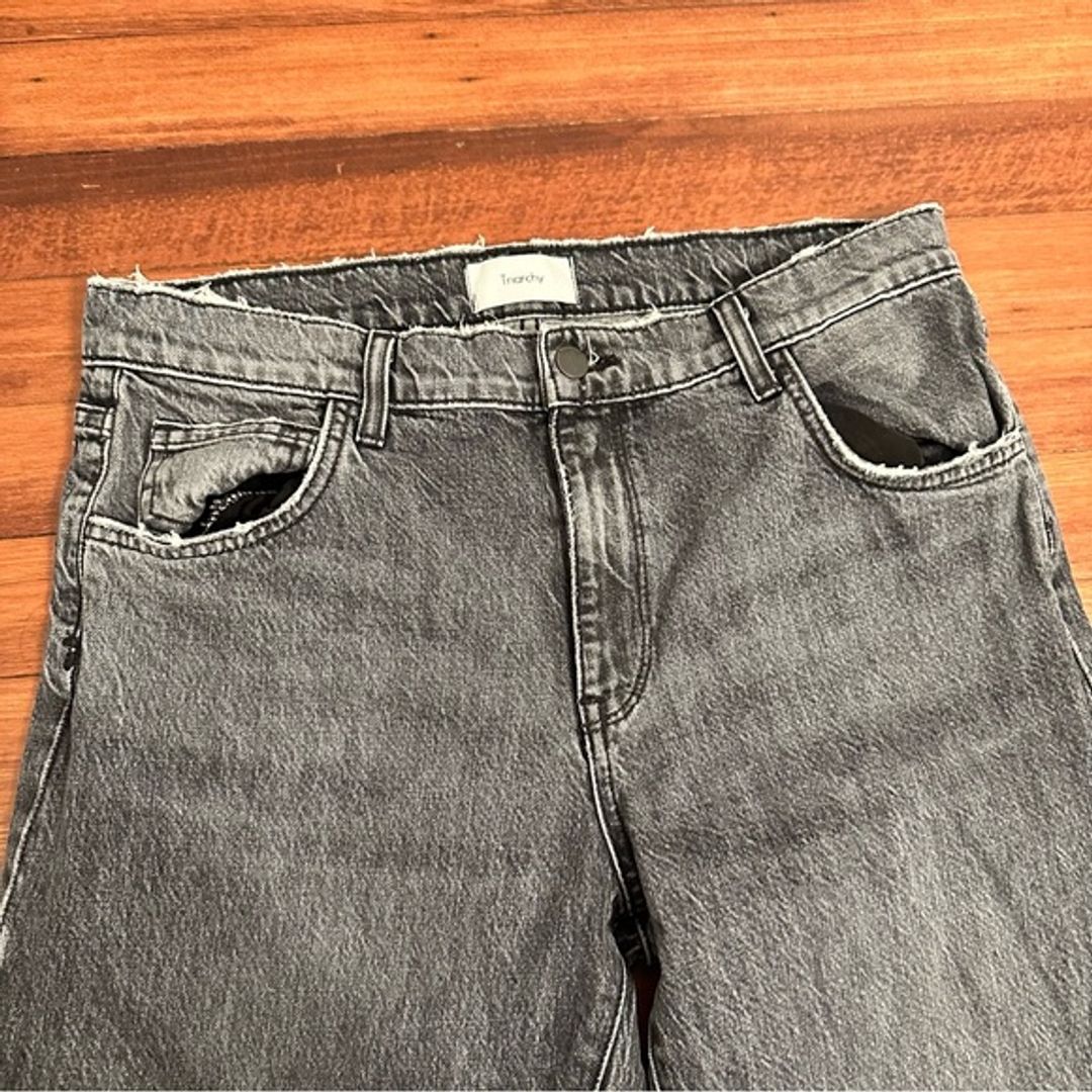 Triarchy High Waisted Straight Leg Jeans