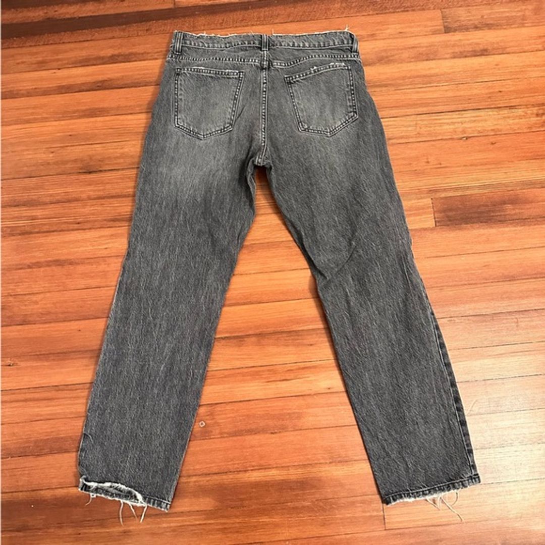 Triarchy High Waisted Straight Leg Jeans