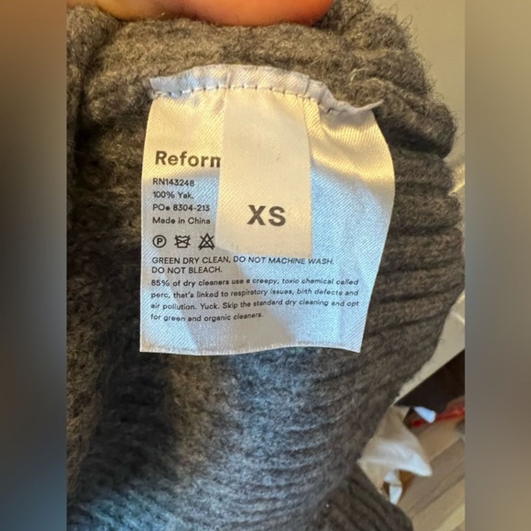 Reformation Morgan Button Cardigan