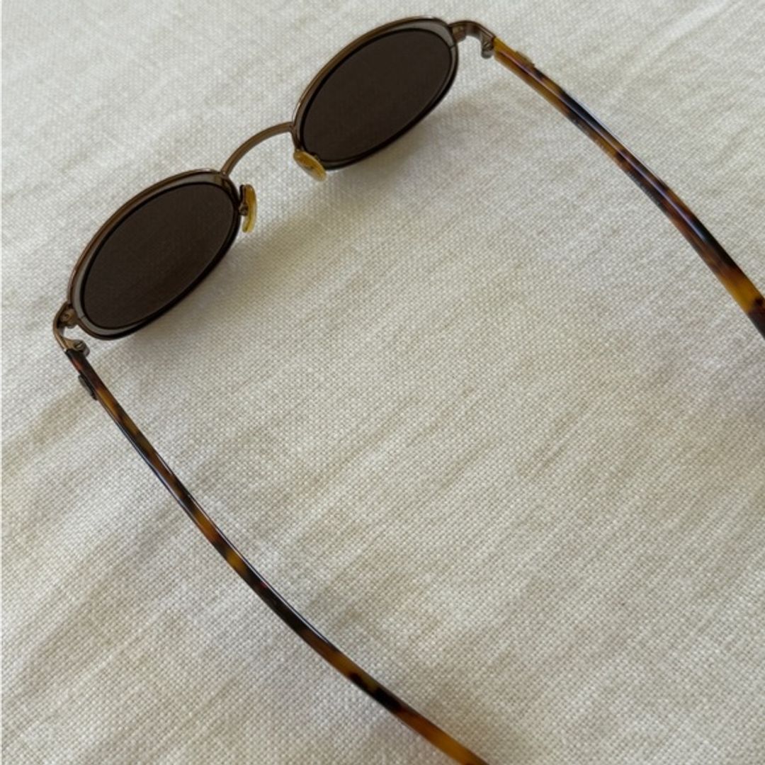 Gucci Vintage Brown Oval Sunglasses
