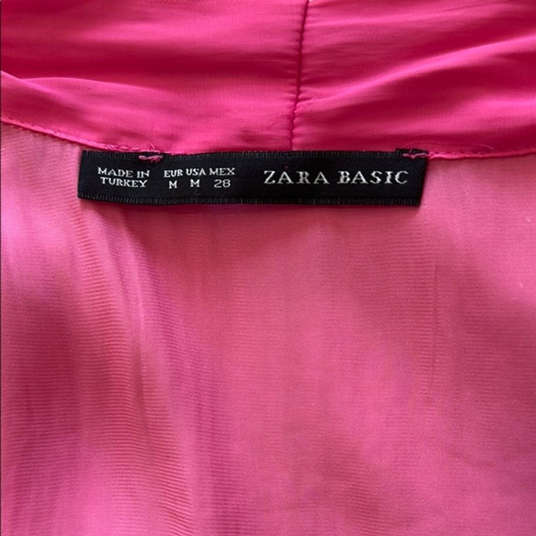 Zara Pink Sleeveless Blouse - M