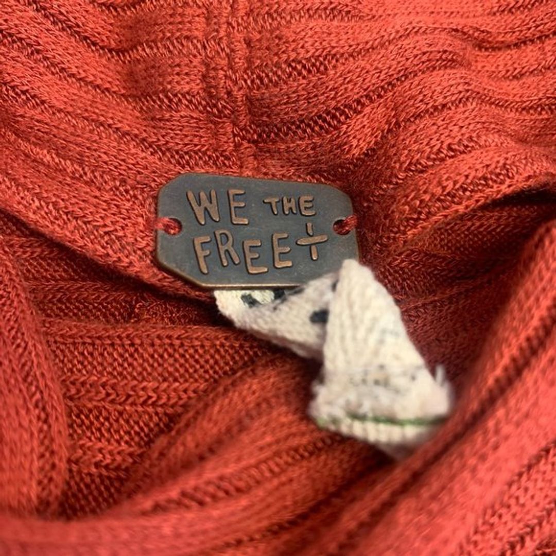 Free People Lover Rib Split Back Pullover