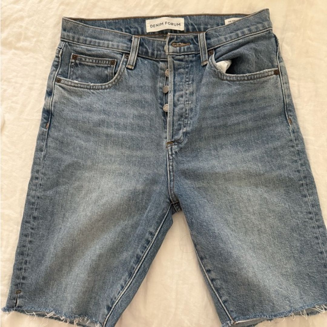 Aritzia Blue Jean Shorts