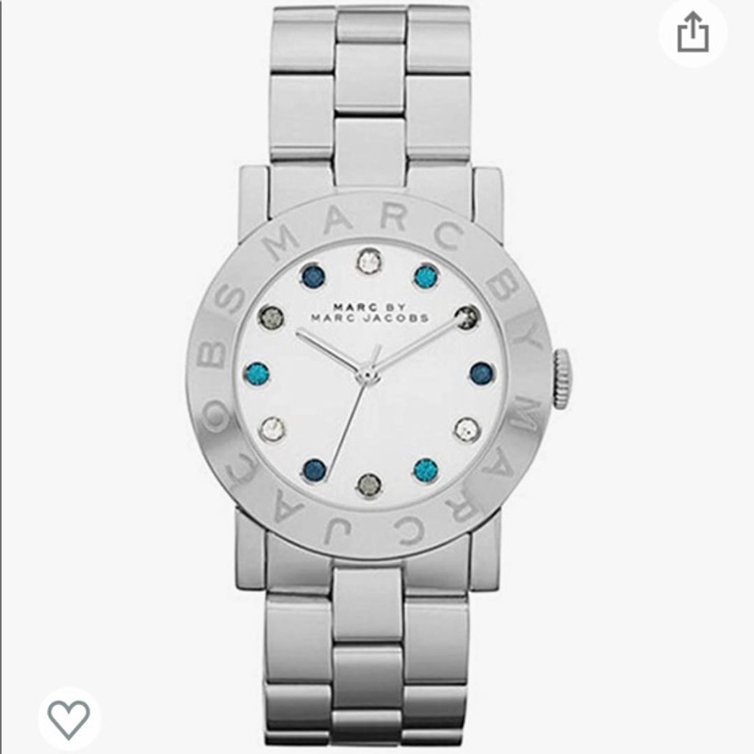 Marc by Marc Jacobs Amy Silver Watch