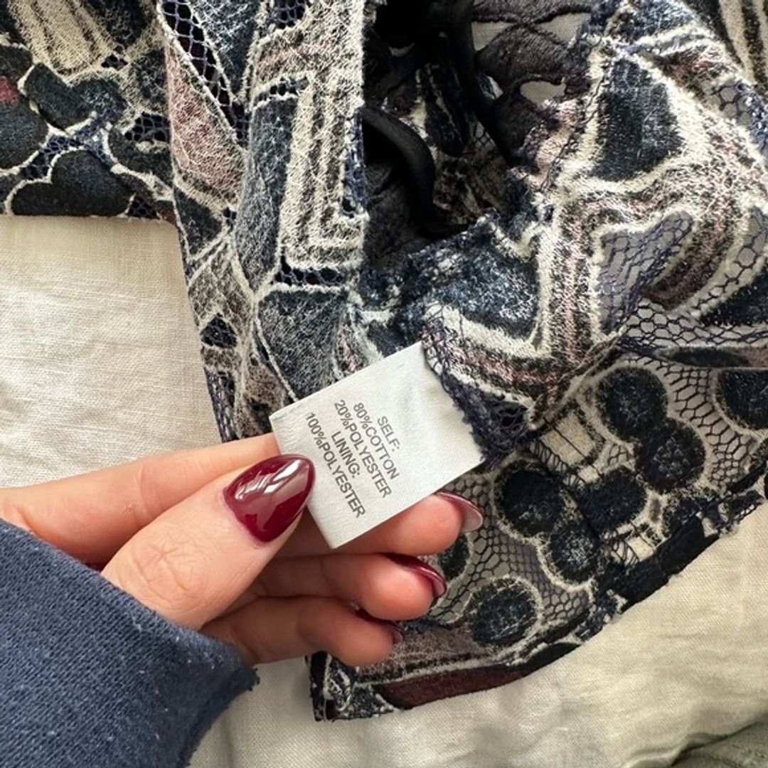 Sea Patchwork Top #6