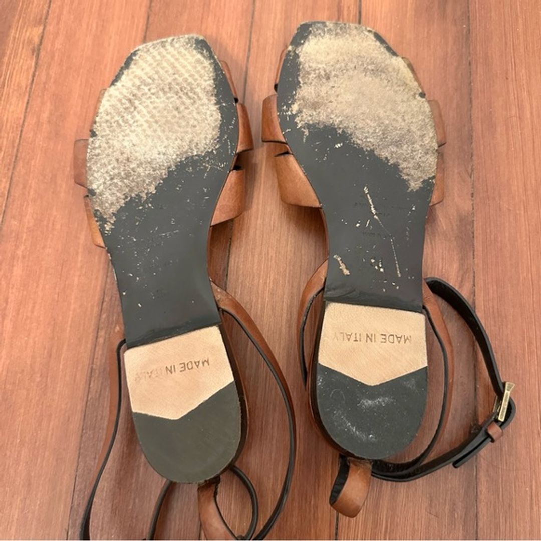 Saint Laurent Tribute Nu Pieds Slides