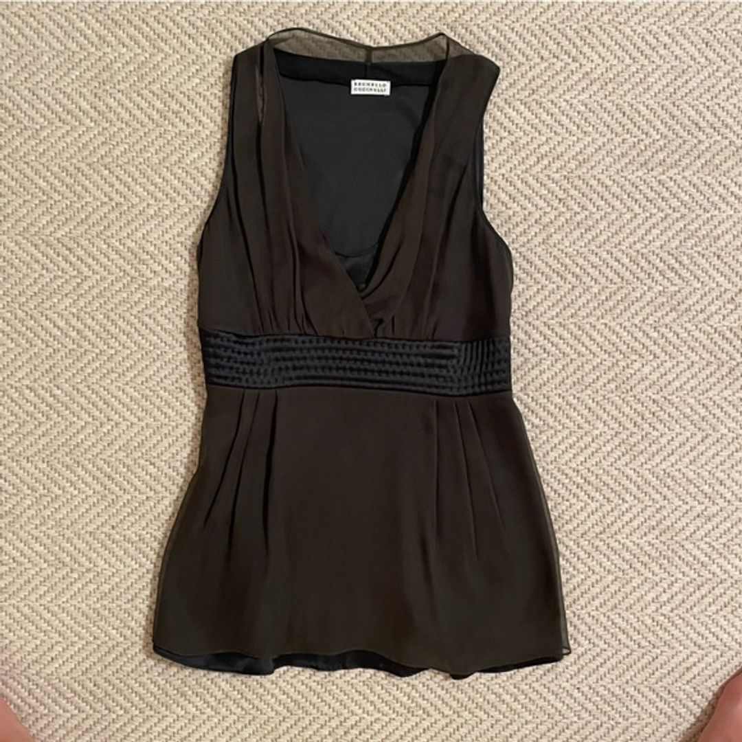 Brunello Cucinelli sleeveless top