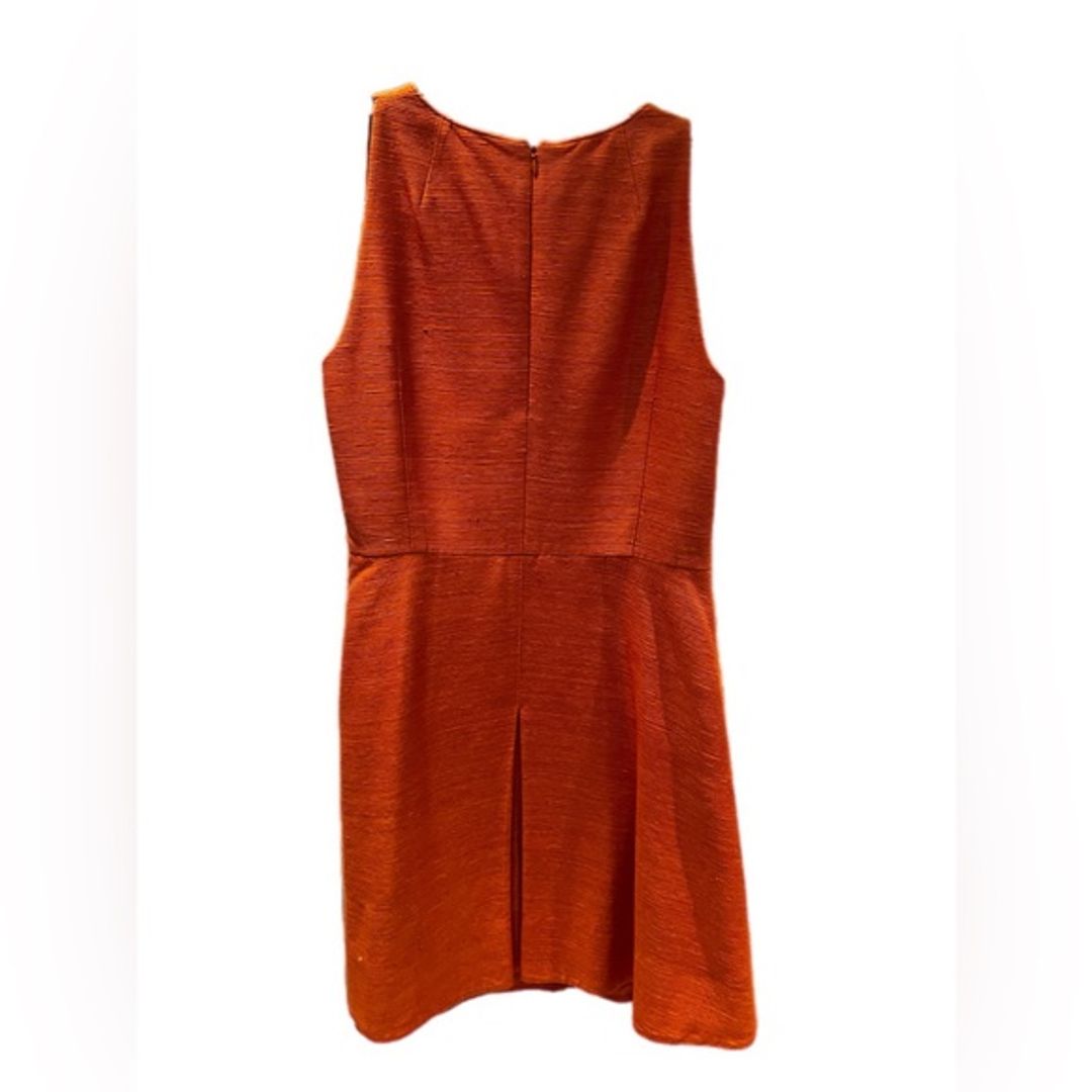 Akris Punto Vintage Silk Pleated Flared Dress