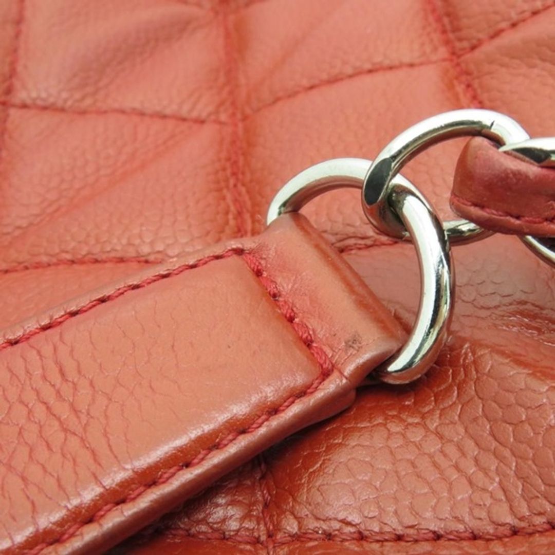 Chanel Red Caviar Jumbo 3 Way Bag