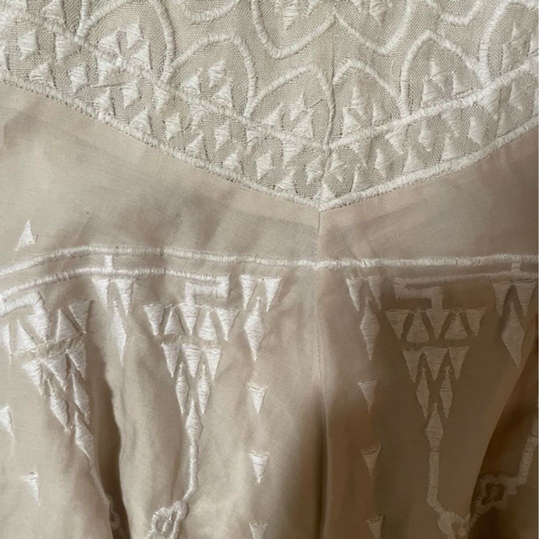 Love Sam Embroidered Detail Flowy Tank