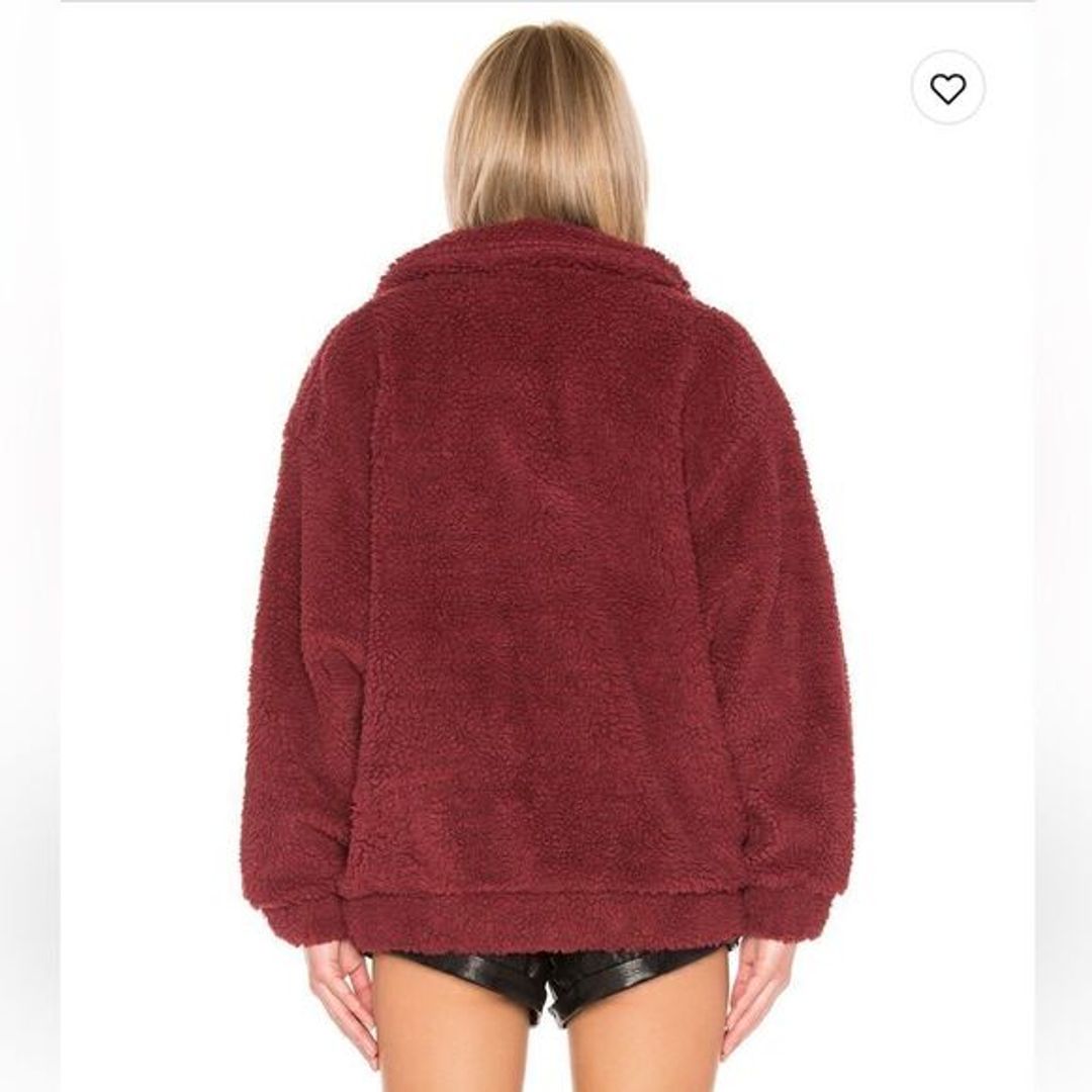 I.AM.GIA "Pixie Jacket" in burgundy size small! SOLD OUT ONLINE
