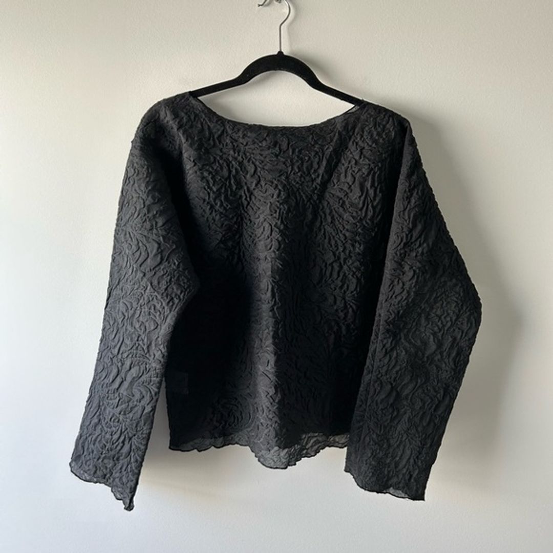 Róhe Boxy Gauze Sheer Organza Blouse