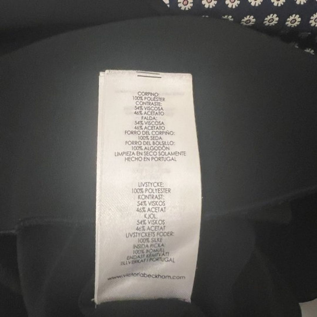 Victoria Beckham Printed Mini Dress