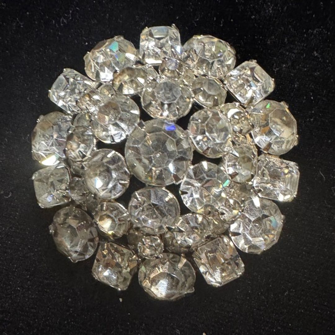 Vintage Rhinestone Brooch