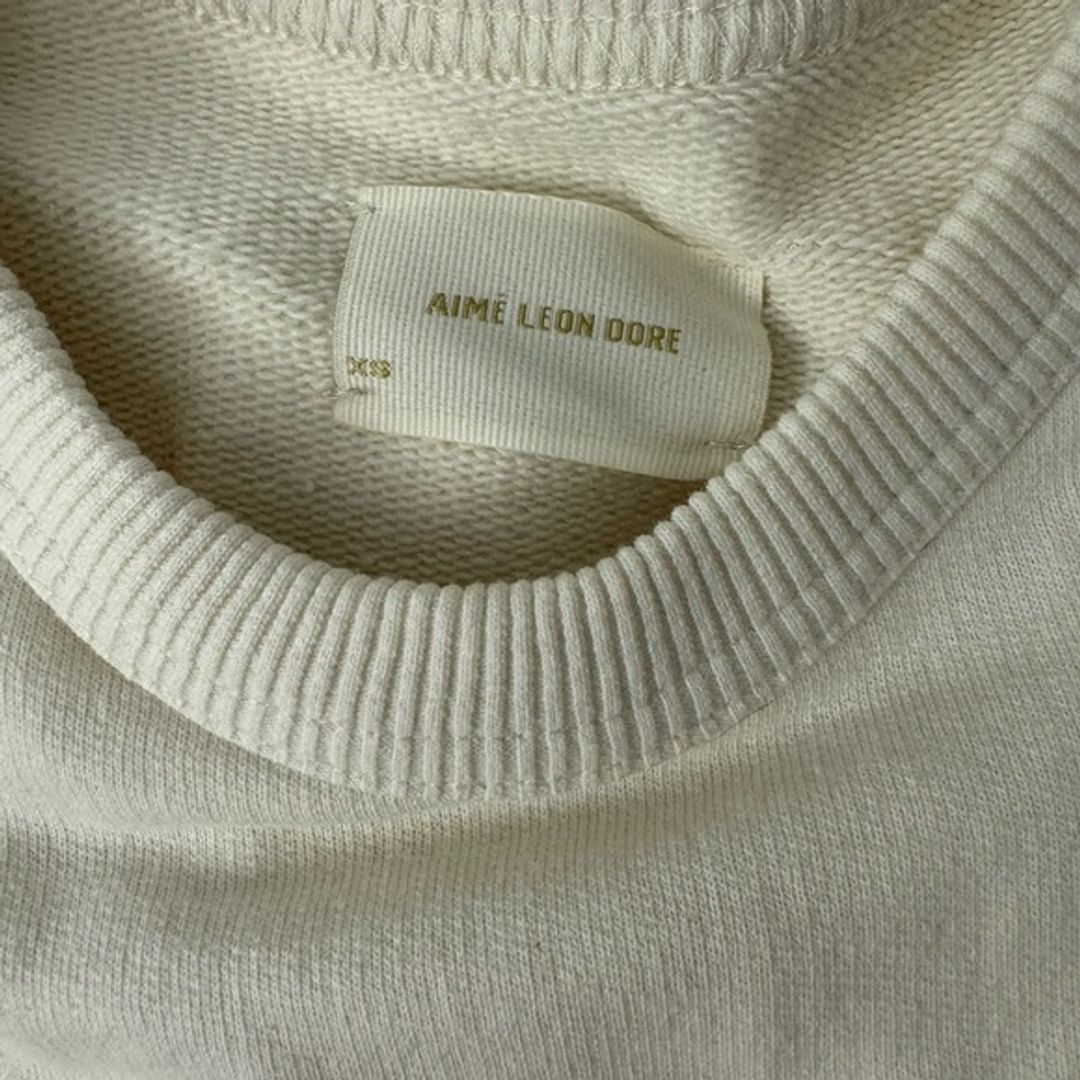 Aime Leon Dore Raffia Appliqué Crewneck Sweatshirt