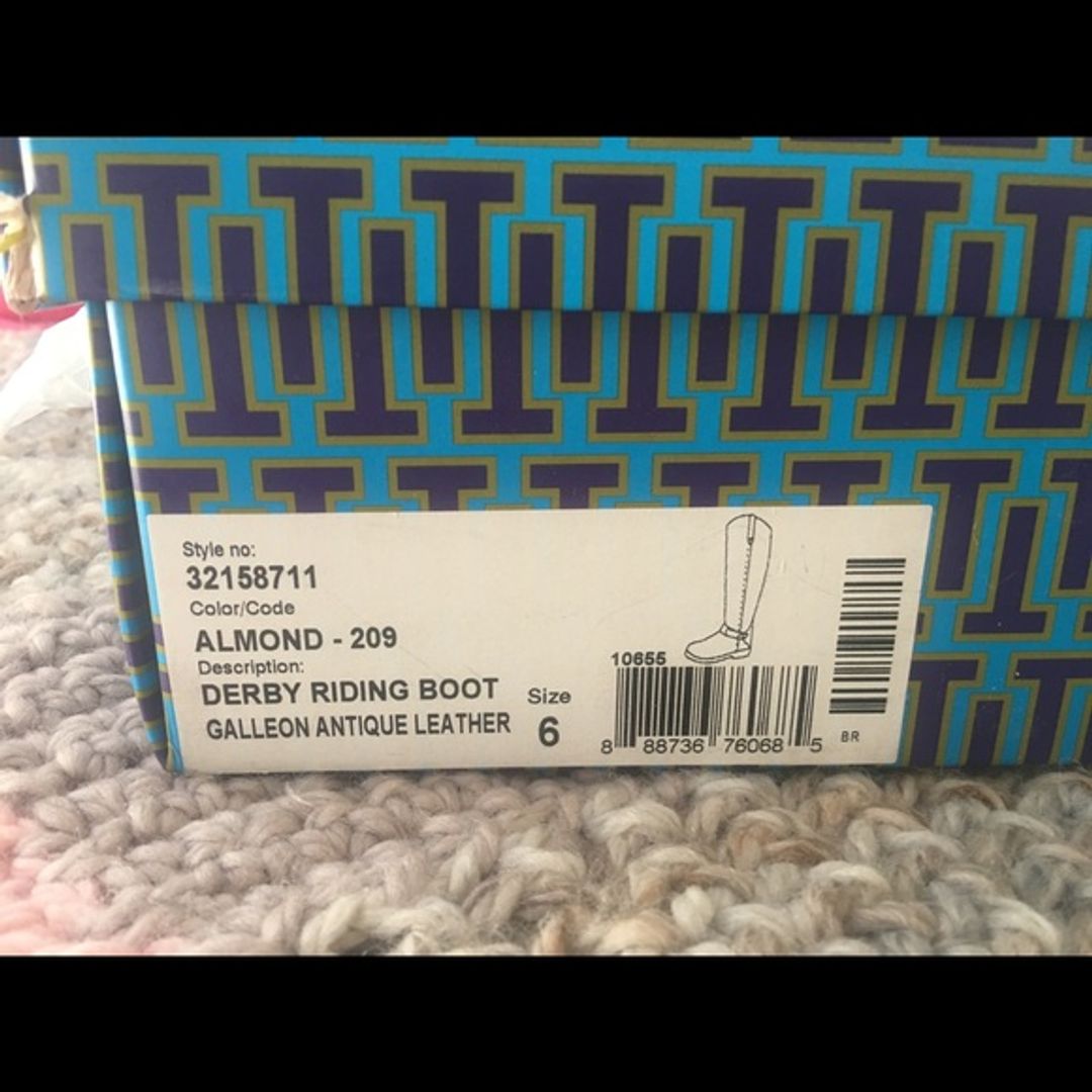 Tory Burch Derby Riding Boots