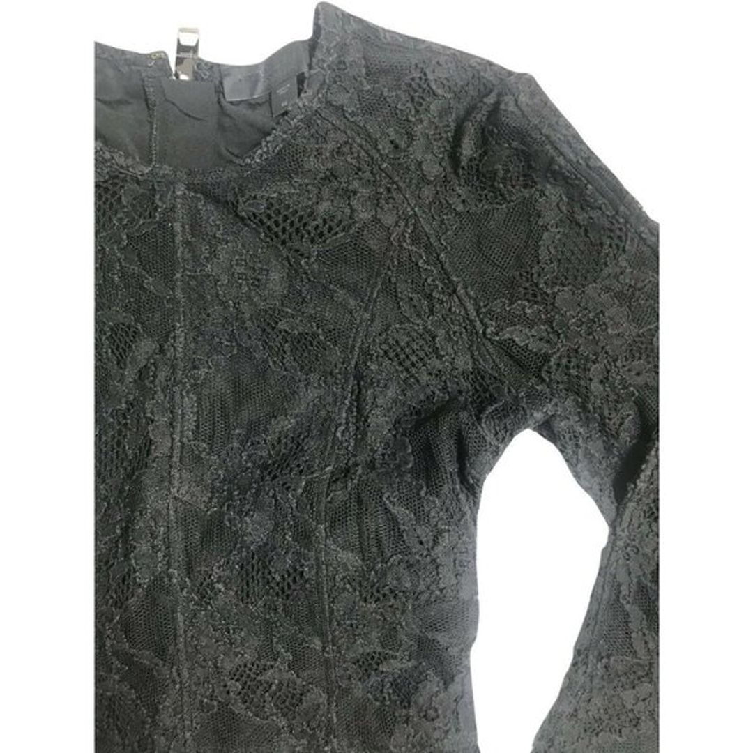 Burberry Prorsum Top Blouse Shirt Lace 3/4 Sleeve