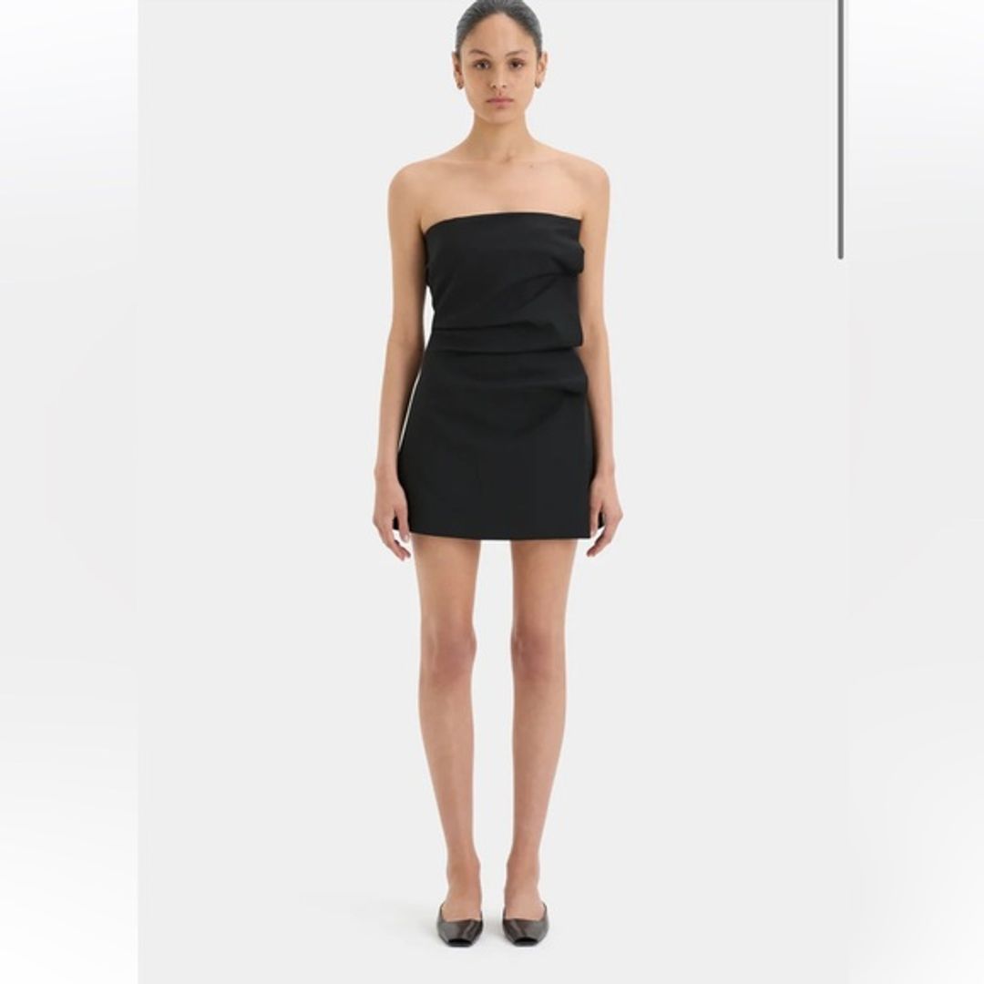 Leonardo Pleated Mini Dress