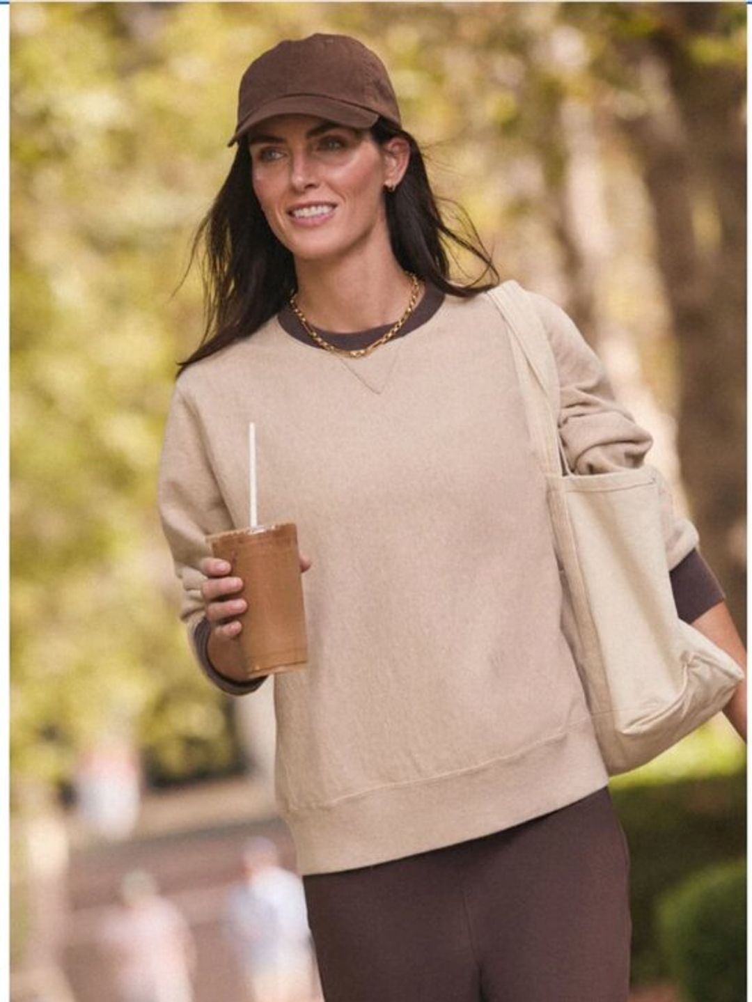 Tuckernuck Tnuck Sport Heather Sandstone & Brown Sweatshirt