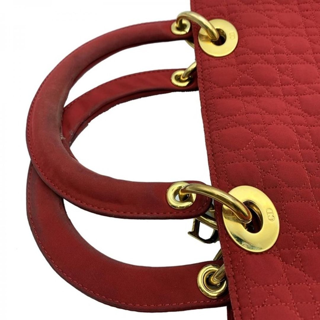 Dior Lady Dior Nylon Medium Tote w Dustbag and Authenticity Certificate