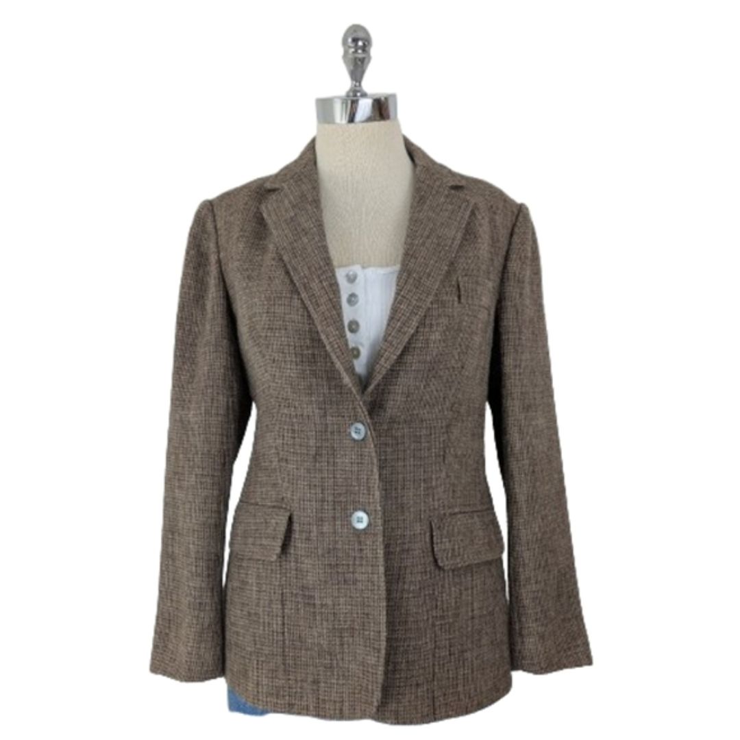 Vintage 70's Evan-Picone Structured Tweed Blazer