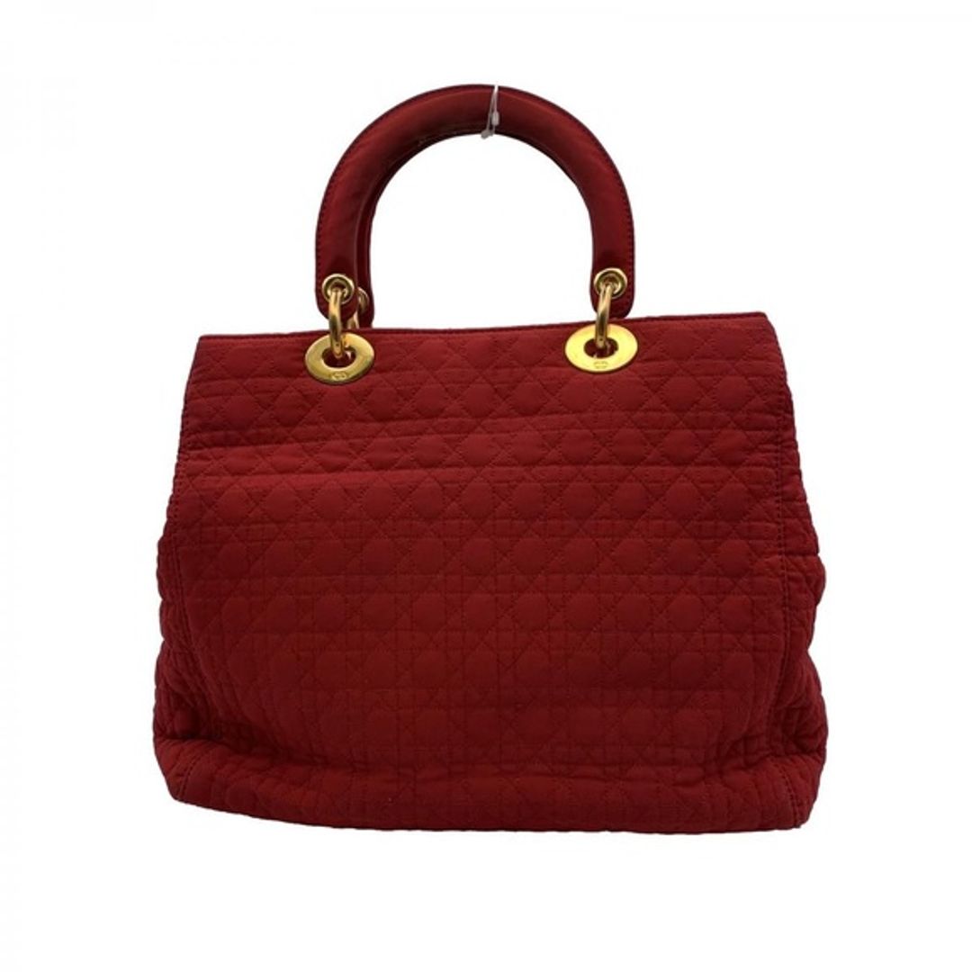 Dior Lady Dior Nylon Medium Tote w Dustbag and Authenticity Certificate
