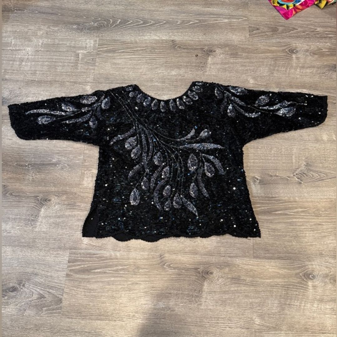 Vintage Sequin Top